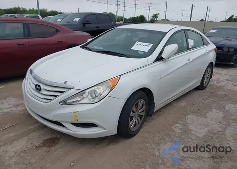 2012 Hyundai Sonata Gls z USA, uszkodzony, nr VIN 5NPEB4AC5CH365989